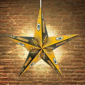 🏈🆕 GREEN BAY PACKERS STAR LANTERN - NFL